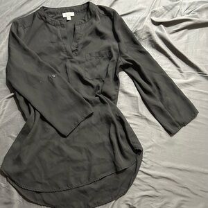 Sheer Black Long Sleeve